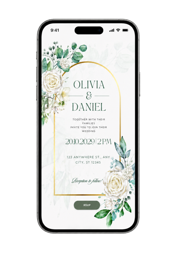 Mobile digital invitation