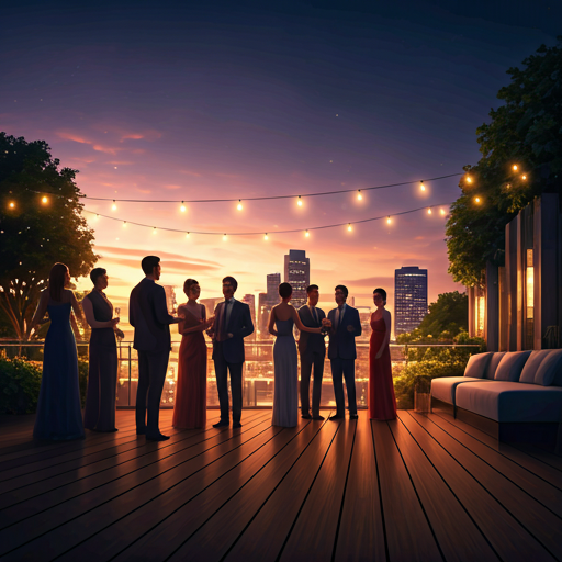 Private celebration RSVP example